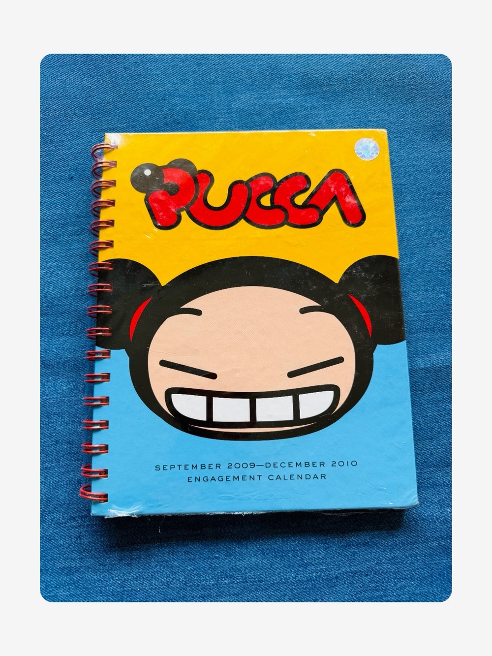 ★ Vintage PUCCA Rare September 2009 - December 2010 Engagement Calendar ★